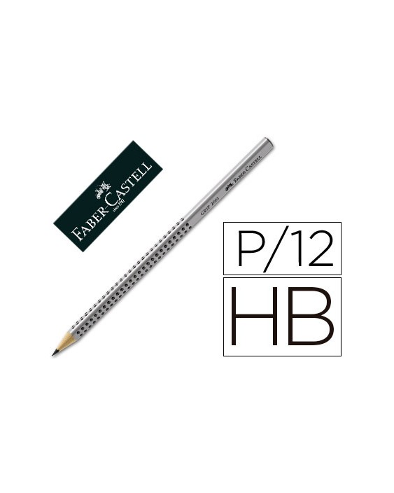 Lapices de grafito faber grip 2001 hb unidad