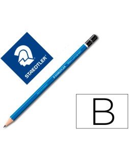 Lapices de grafito staedtler mars lumograph 100 b unidad