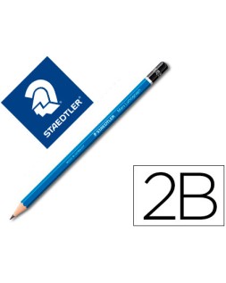 Lapices de grafito staedtler mars lumograph 100 2b unidad