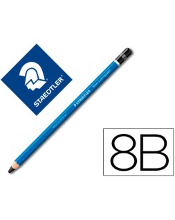 Lapices de grafito staedtler mars lumograph 100 8b unidad