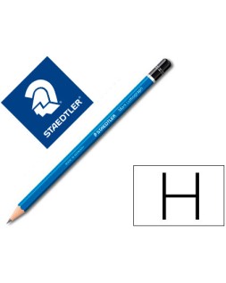Lapices de grafito staedtler mars lumograph 100 h unidad