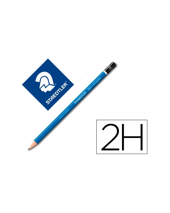 Lapices de grafito staedtler mars lumograph 100 2h unidad