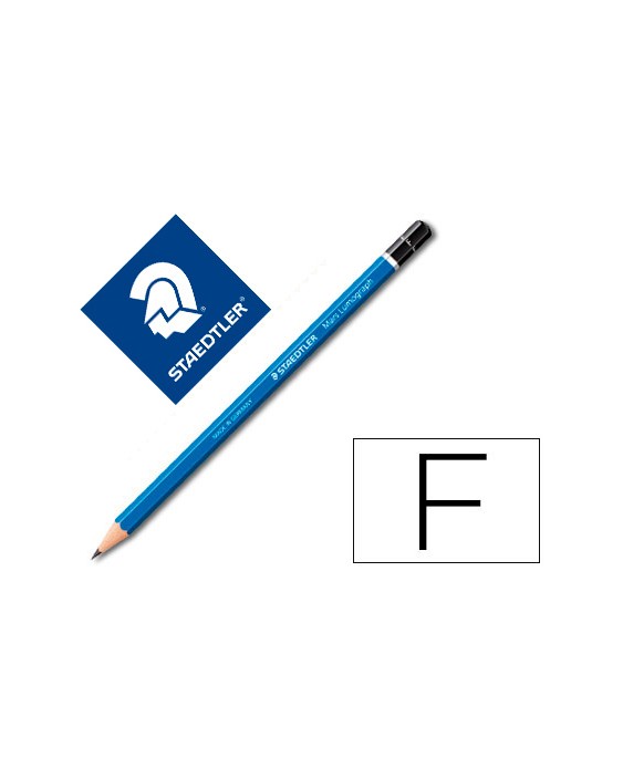 Lapices de grafito staedtler mars lumograph 100 f unidad