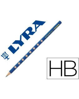 Lapices de grafito lyra groove slim mina hb