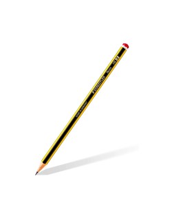 Lapices de grafito staedtler noris n.2 hb blister promocional 120 anivers de 3 uds + afilalapiz con deposito