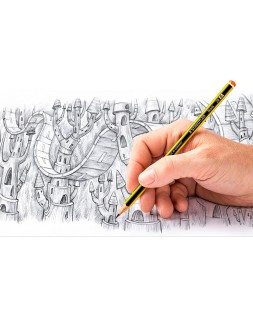 Lapices de grafito staedtler noris n.2 hb blister de 3 unidades