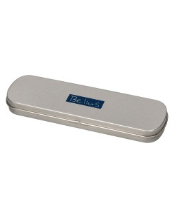Boligrafo belius zurich 3 en 1 cuerpo plateado tinta negra y roja portaminas 0,5 mm en estuche