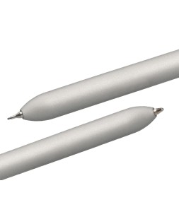 Boligrafo belius zurich 3 en 1 cuerpo plateado tinta negra y roja portaminas 0,5 mm en estuche