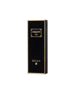 Roller belius origen 1995 aluminio textura cepillada color negro tinta negra caja de diseño
