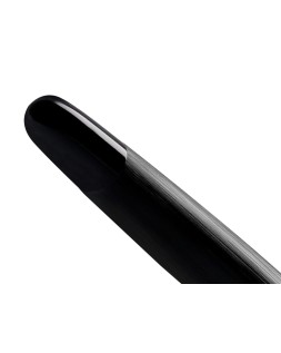 Roller belius origen 1995 aluminio textura cepillada color negro tinta negra caja de diseño
