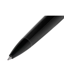Boligrafo belius turbo aluminio color negro tinta azul caja de diseño