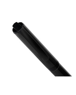 Boligrafo belius turbo aluminio color negro tinta azul caja de diseño