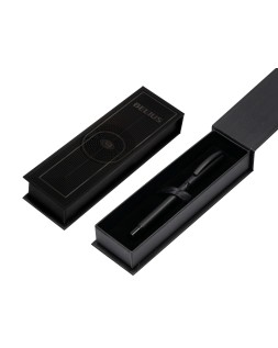 Roller belius turbo aluminio color negro tinta azul caja de diseño