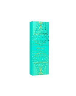 Pluma belius soiree aluminio color art deco turquesa y dorado tinta azul caja de diseño