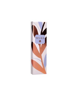 Boligrafo belius rose aluminio color lavanda/oro rosa tinta azul caja de diseño