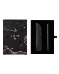 Roller y funda de similpiel belius space b color minimalista negro tinta azul caja de diseño