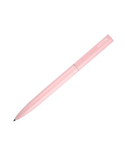 Boligrafo belius rocket b aluminio color minimalista rosa tinta azul caja cilindrica