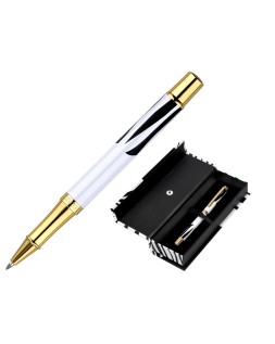 Roller belius dualita cuerpo negro color blanco tinta negra caja de diseño