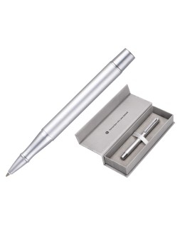 Roller belius unstoppable color plateado tinta negra caja de diseño