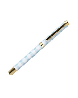 Roller belius perfect picnic day aluminio azul celeste dorado tinta color negro caja de diseño