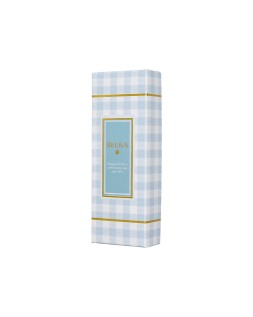 Boligrafo belius perfect picnic day aluminio color azul celeste dorado tinta azulcaja de diseño
