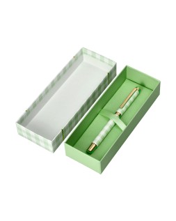 Roller belius picnic aluminio color verde dorado tinta color negro caja de diseño