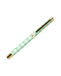 Roller belius picnic aluminio color verde dorado tinta color negro caja de diseño