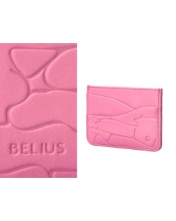 Boligrafo y wallet belius cocktails cosmopolitan aluminio rosa plateado relievetinta color azul caja diseño