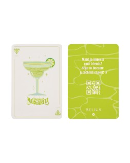 Boligrafo y wallet belius cocktails margarita aluminio verde lima plateado relieve tinta color azul caja de