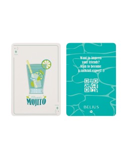 Boligrafo y wallet belius cocktails mojito aluminio verde plateado relieve tinta color azul caja de diseño