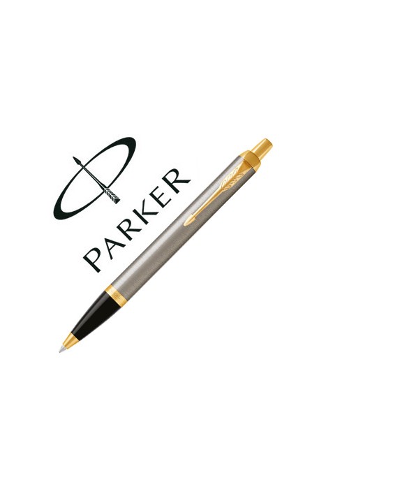 Boligrafo parker im core metal cepillado gt
