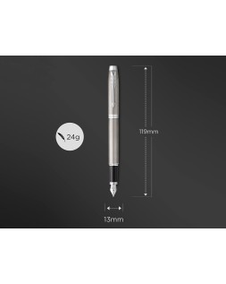 Pluma parker im essential acero ct