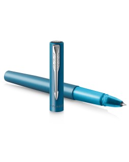 Roller parker vector xl azul teal punta fina