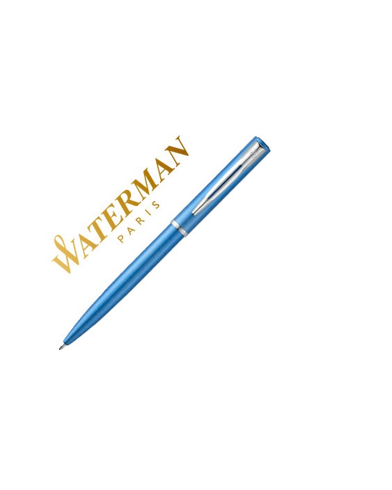 Boligrafo waterman allure laca azul en estuche de regalo
