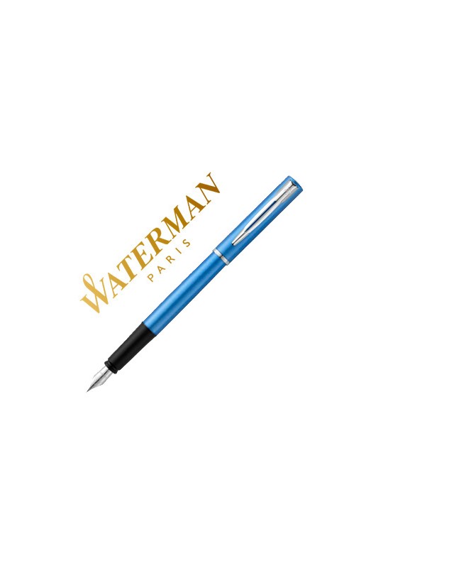 Pluma waterman allure laca azul en estuche de regalo