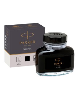 Tinta estilografica parker negra bote 57 ml
