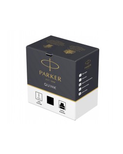 Tinta estilografica parker negra bote 57 ml