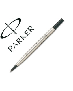 Recambio rotulador roller parker 0,8 mm negro