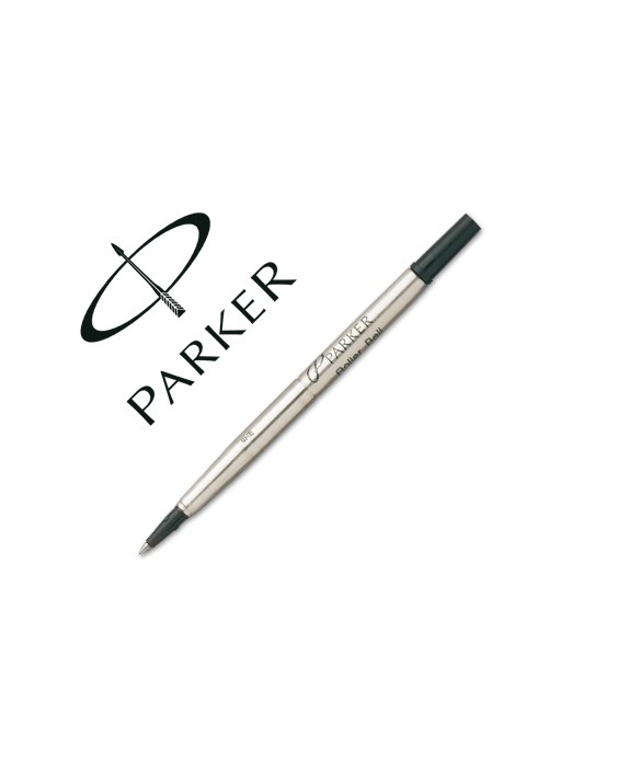 Recambio rotulador roller parker 0,5 mm negro