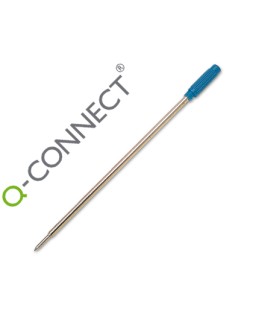 Recambio boligrafo q-connect tipo cross azul