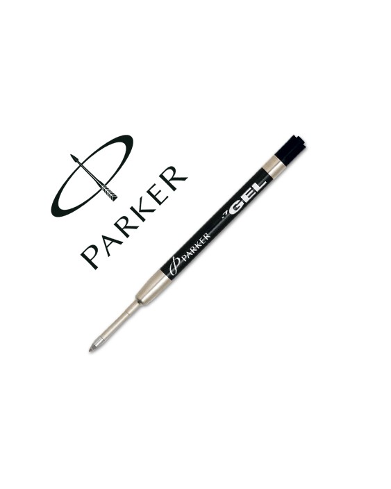 Recambio boligrafo gel parker negro
