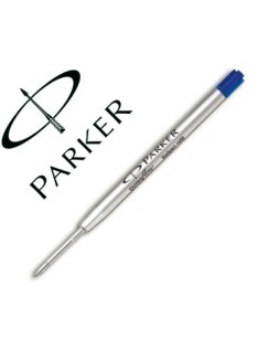 Recambio boligrafo parker azul medio
