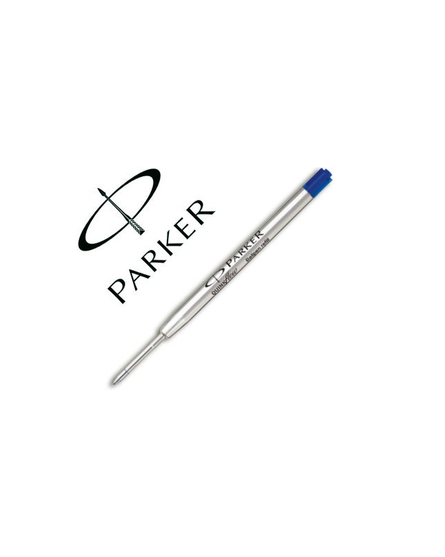 Recambio boligrafo parker azul medio