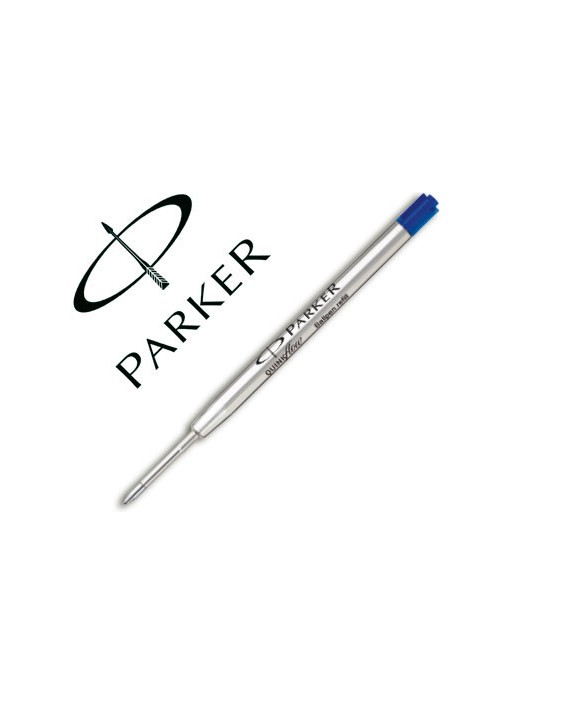 Recambio boligrafo parker azul medio