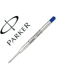 Recambio boligrafo parker azul fino
