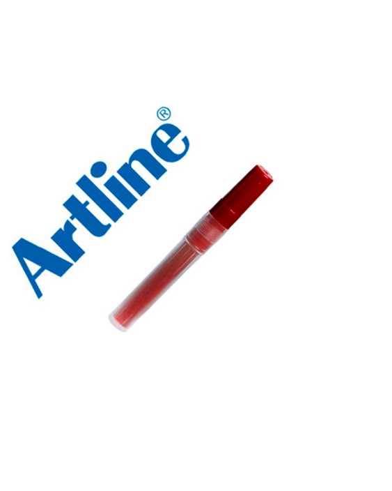 Recambio rotulador artline clix permanente ek-73 rojo