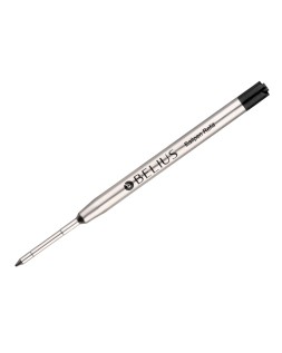 Recambio boligrafo belius negro 0,8 mm caja 3 unidades