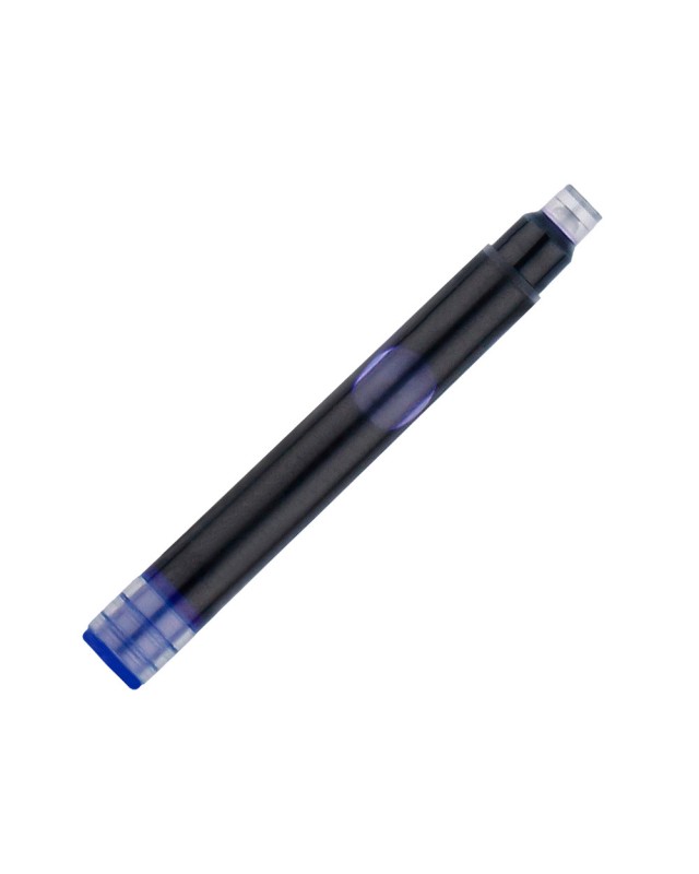 Tinta estilografica belius azul caja 6 cartuchos