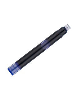 Tinta estilografica belius azul caja 6 cartuchos