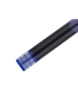 Tinta estilografica belius azul caja 6 cartuchos